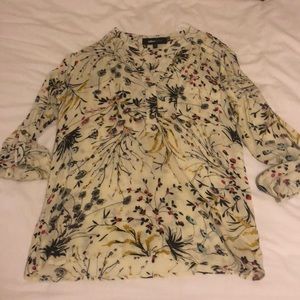 *STITCH FIX* Floral blouse, like new condition